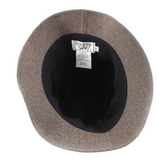 Hermes H Embroidered Bucket Hat Brown 57